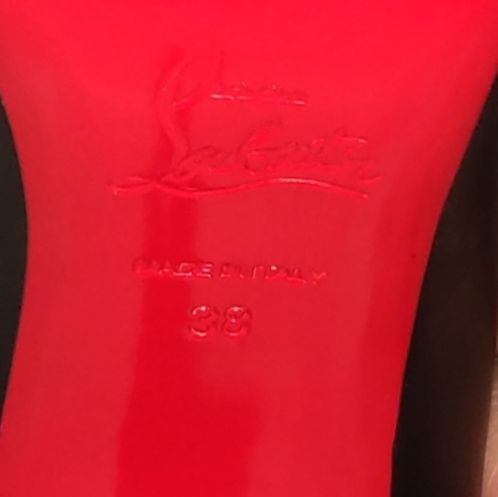 NWOT Christian Loubouiton Red Bottom Pumps - Picture 4 of 8